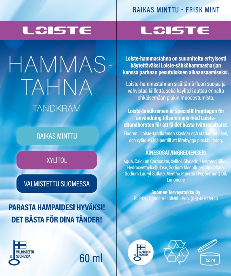 Loiste hammastahna